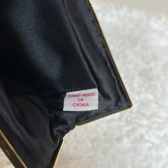 Vintage Leopard Print Beaded Clutch - Picture 6 of 9